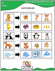 Hayvanların Yavrusunu Bul